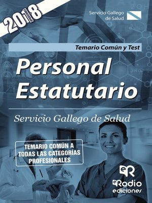 cover image of Personal Estatutario. Servicio Gallego de Salud. Temario Común y Test